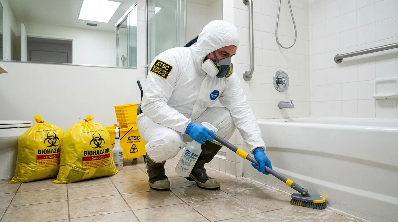 Decontamination equipment deployed for Blood Cleanup in Lanham